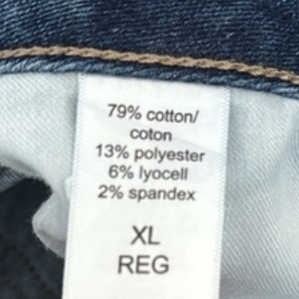 High Rise Button-fly Super Skinny M Jeans - Picture 3 of 8